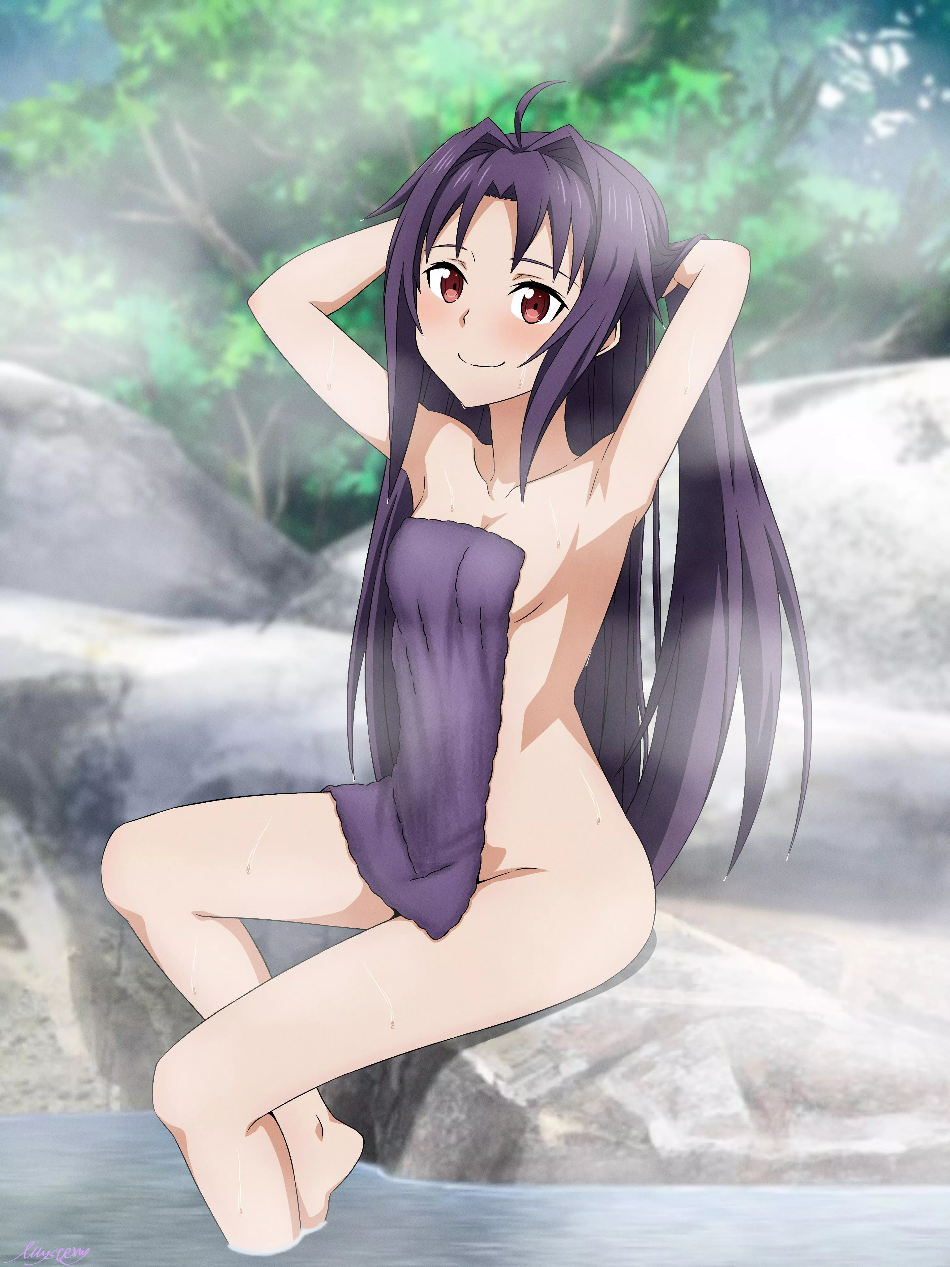 Yuuki at the hot springs (Mystery) 