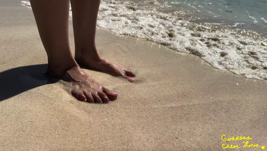 After being at the beach, I ALWAYS need a massage