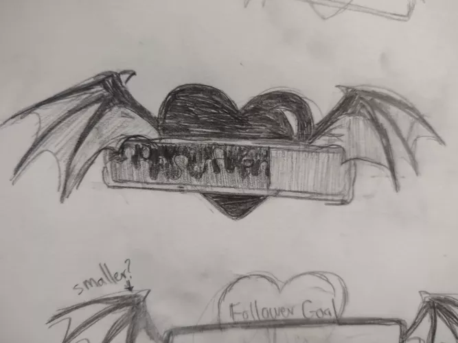 Any way to make a custom follower goal? Similar to Streamlabs', but I need something a lot less wide. If I shrink the width, the text is smooshed to hell. I need a plain bar with numbers on or around so I can chroma an animated background. I will put mo