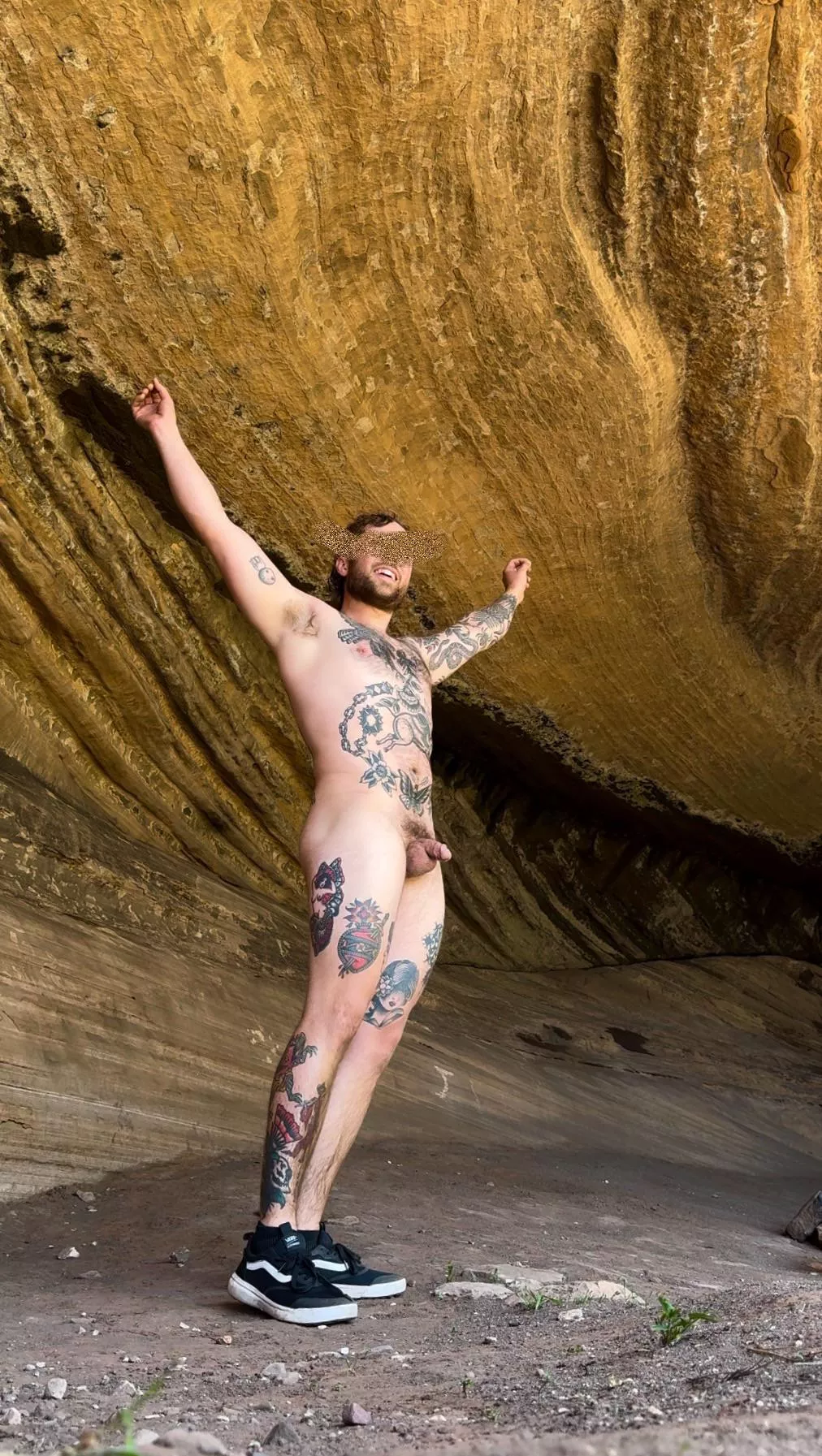 Cooling off in a cave