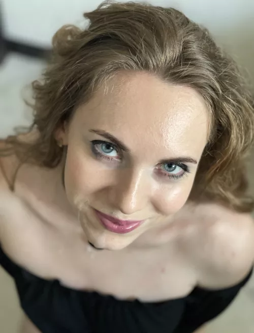 Cum makes the best selfies