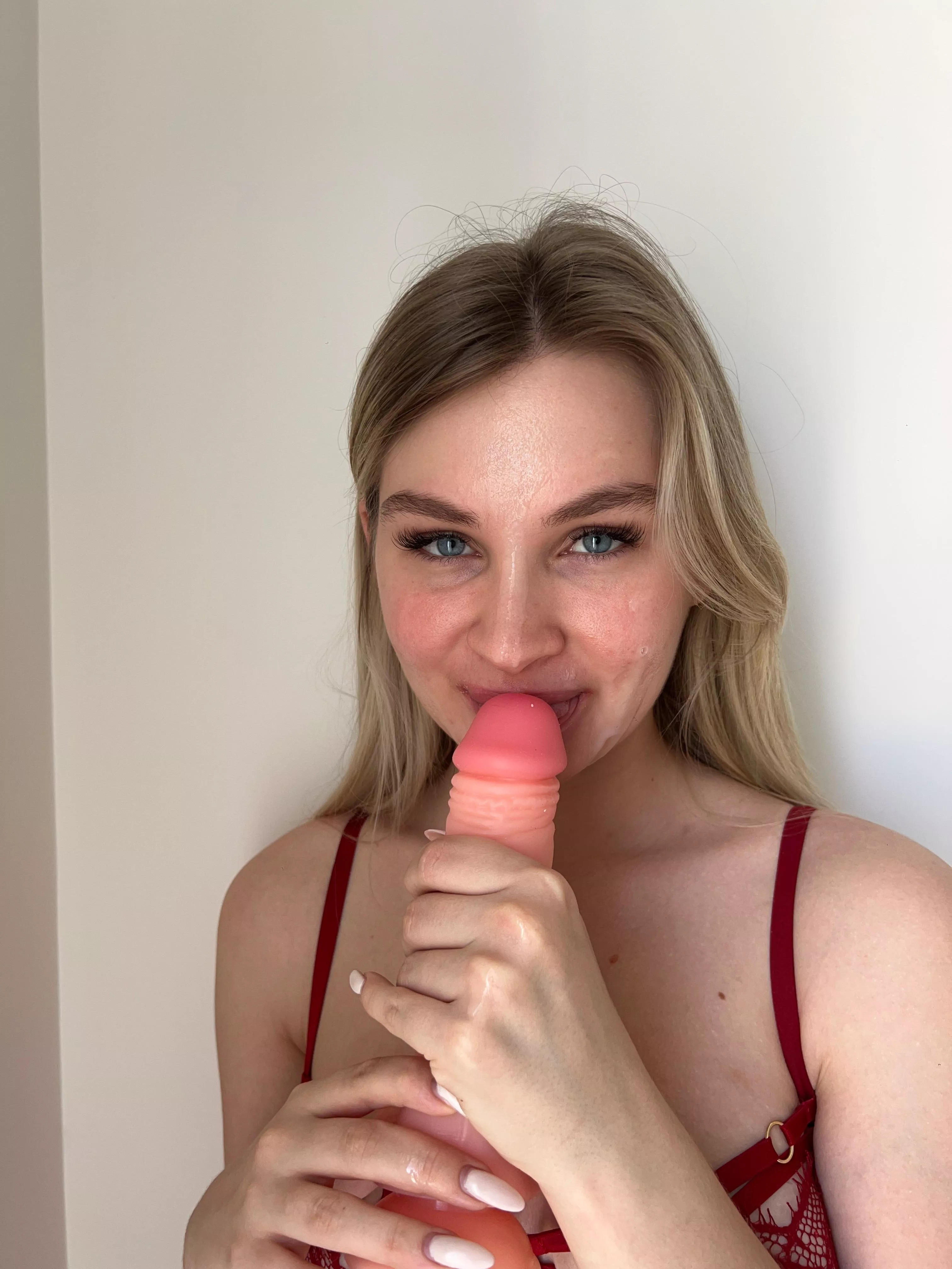 Don't want to sound tough but you'd cum before I touch your fat cock