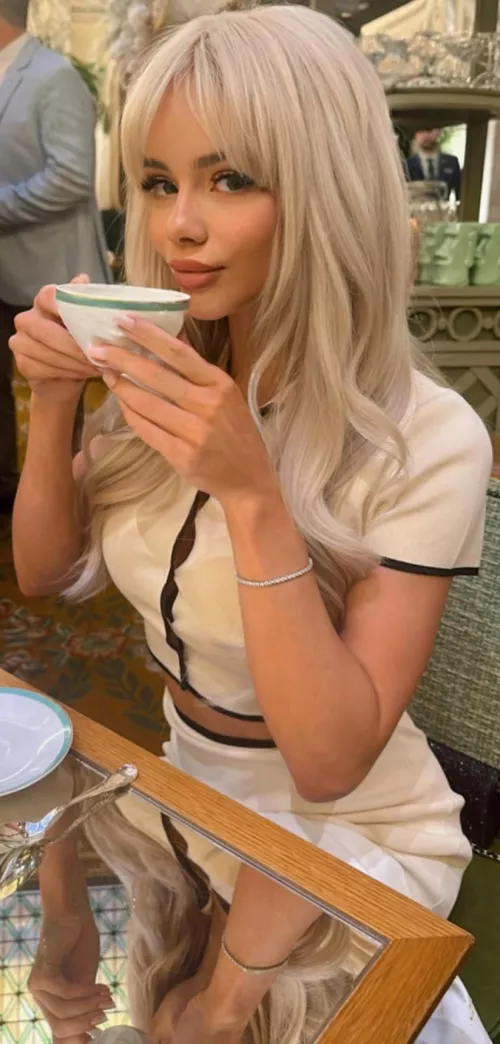 Holding A Cup