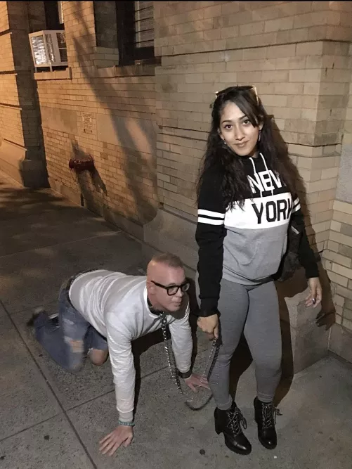 Leashed and Humiliated