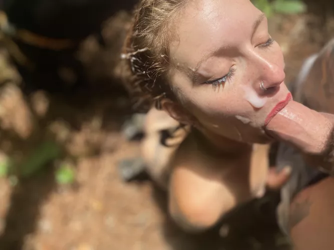 My face is just daddy’s cumrag