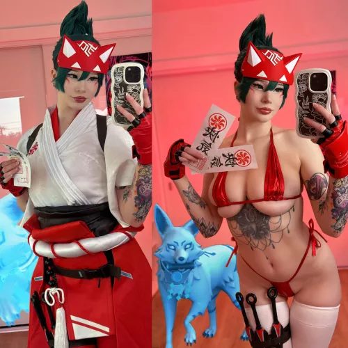 My kiriko cosplay 🦊