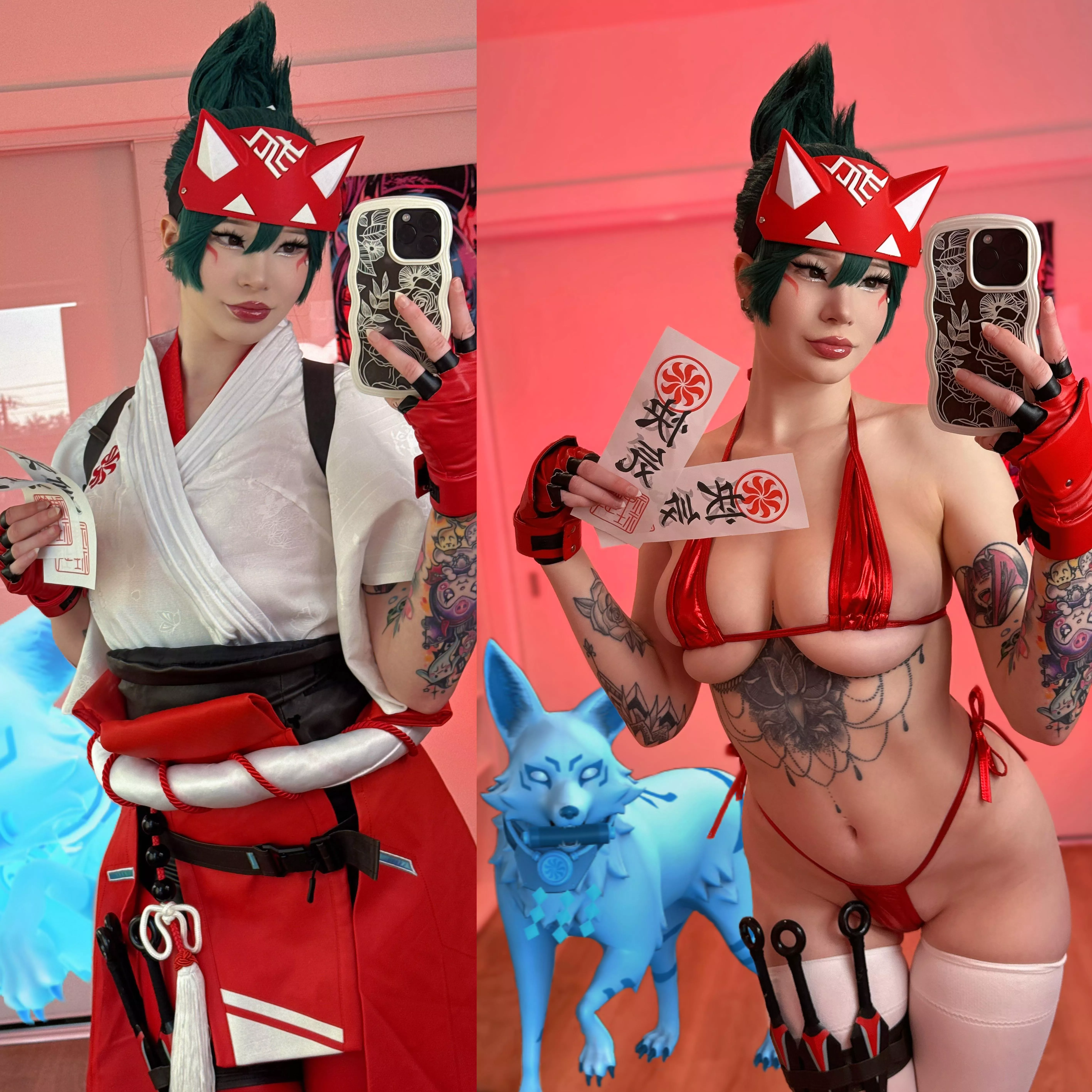 My kiriko cosplay 🦊