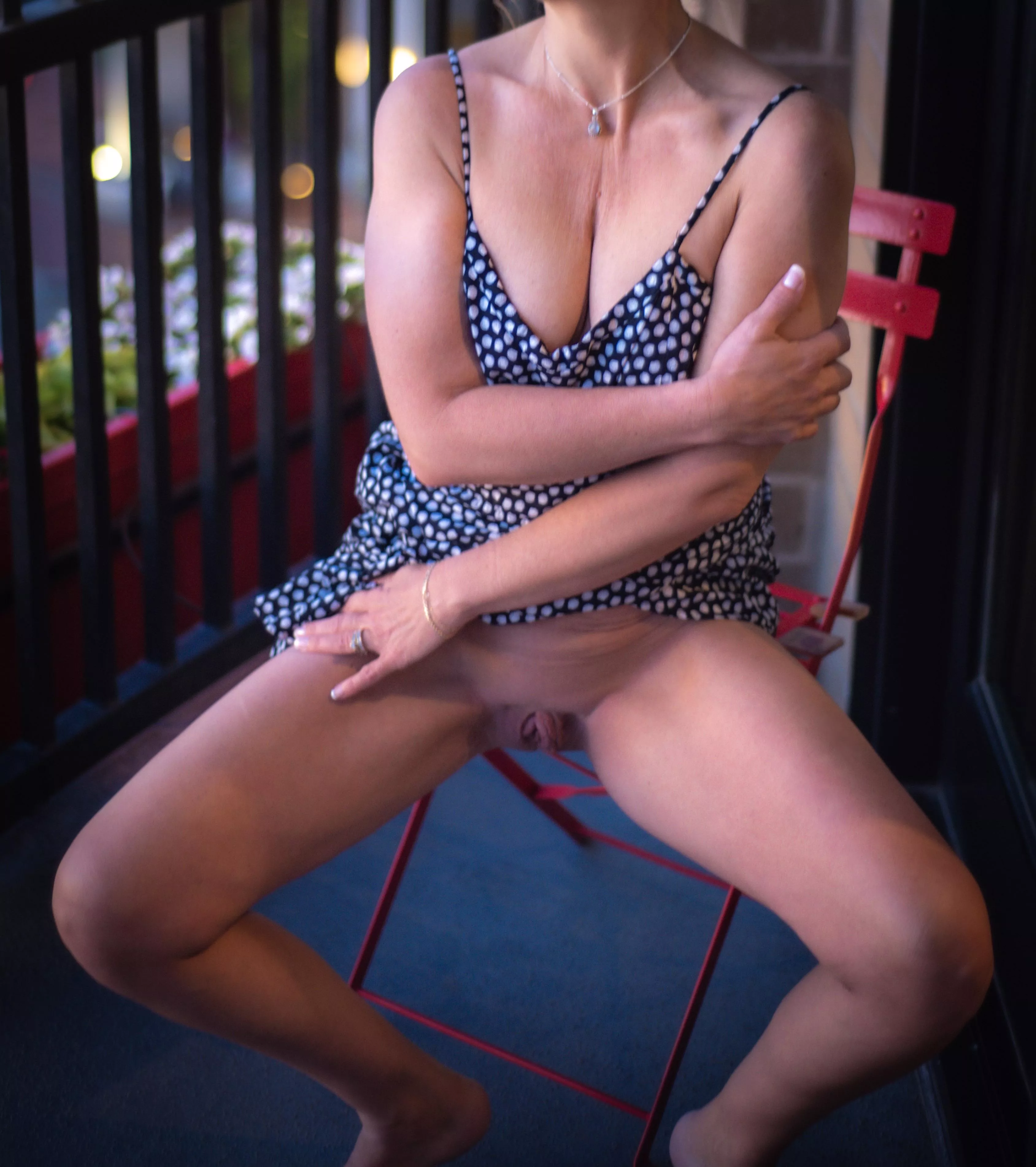 Never panties in public. It's just wrong. I like public sex though.