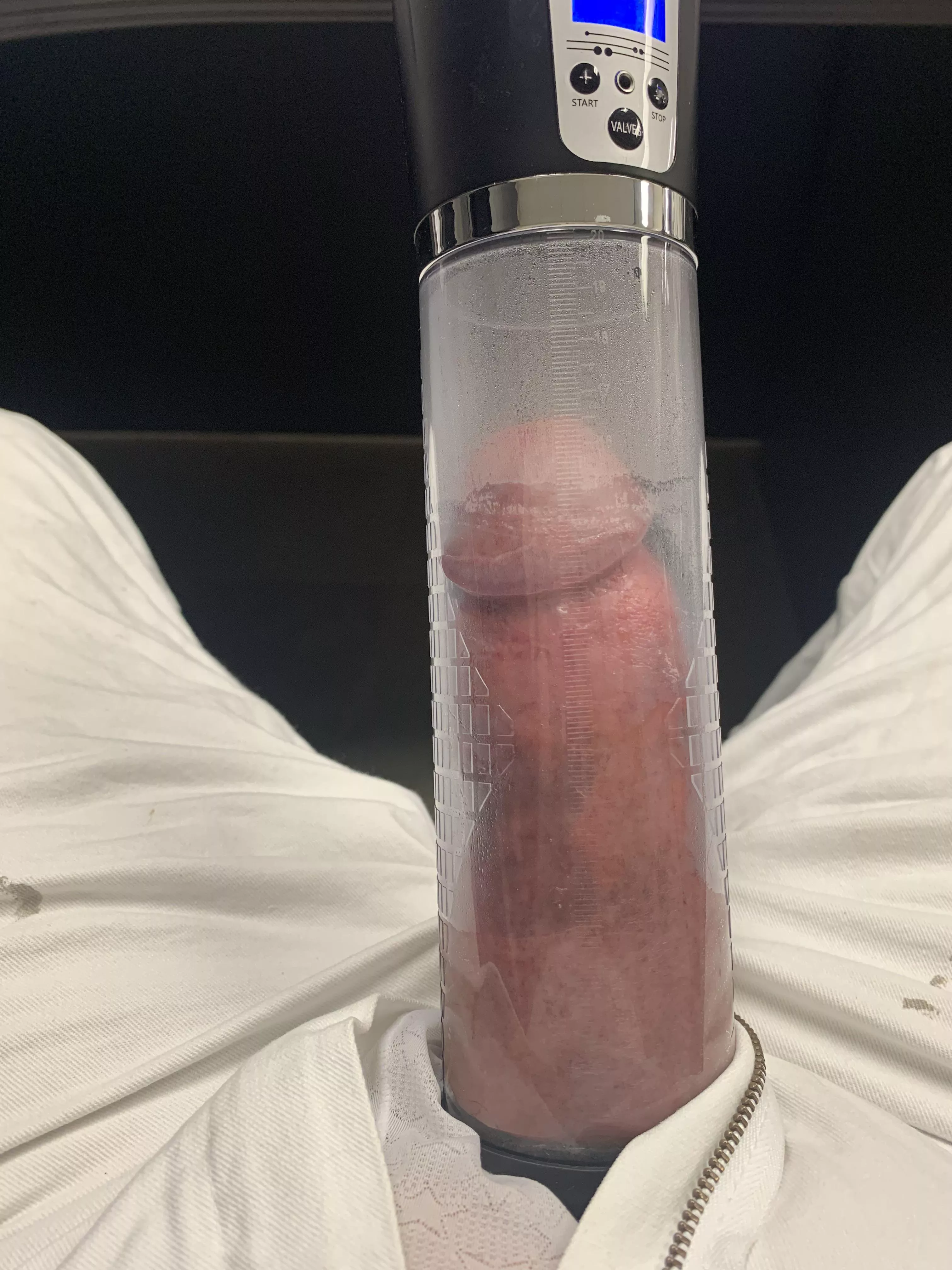 Quick pump at work before the crew gets in.