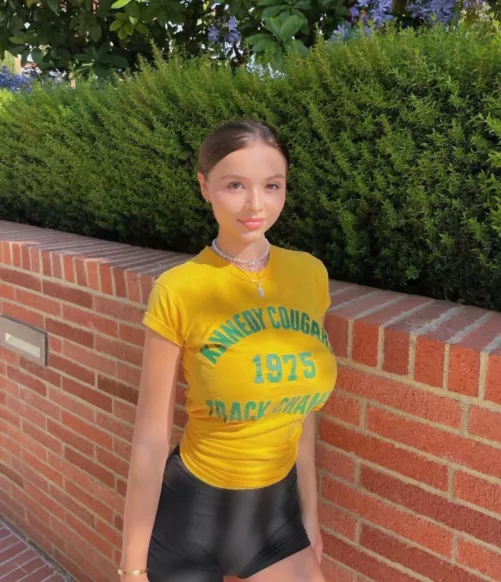 She is on the Track Team