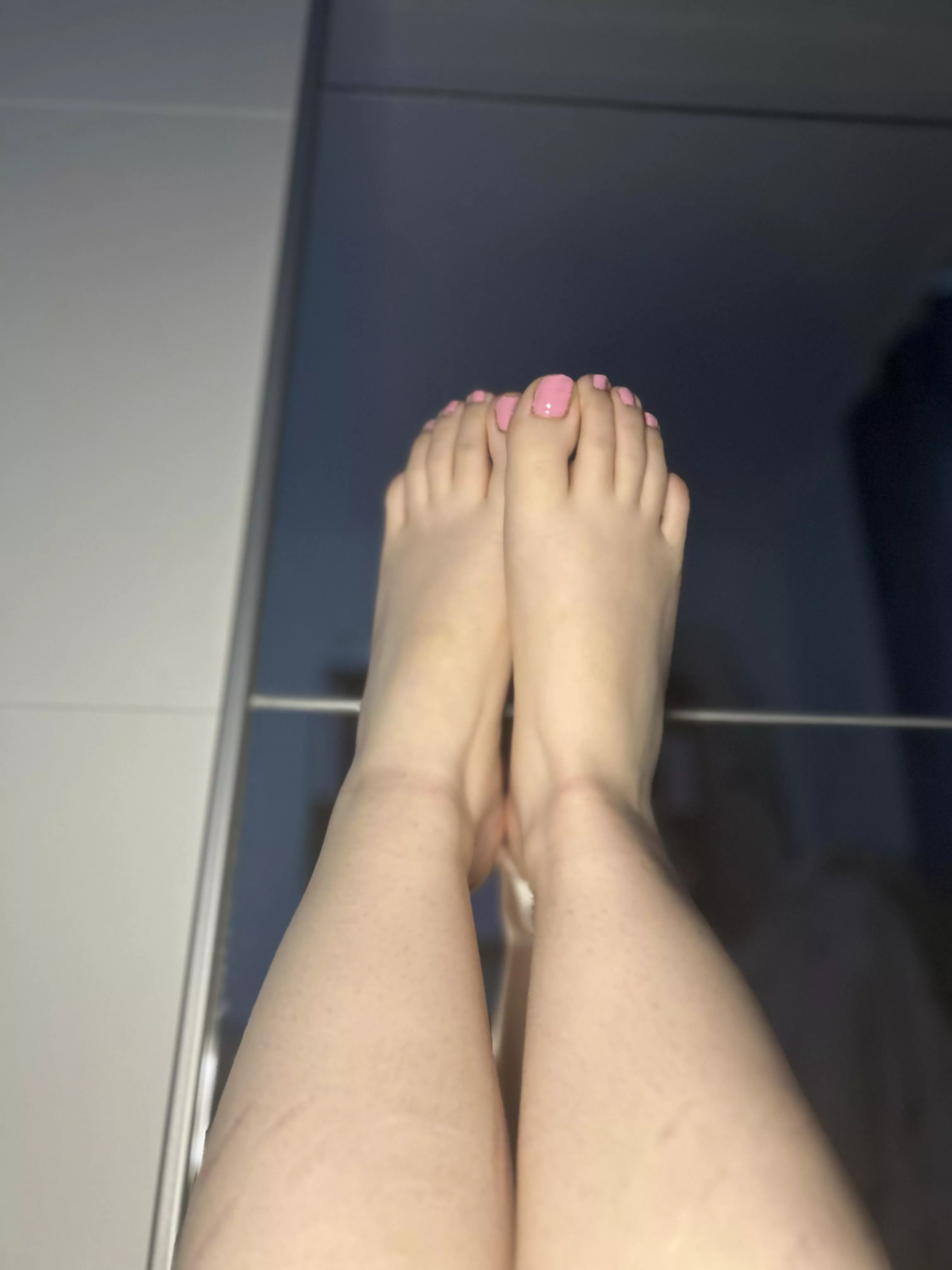 Sniff or lick first?