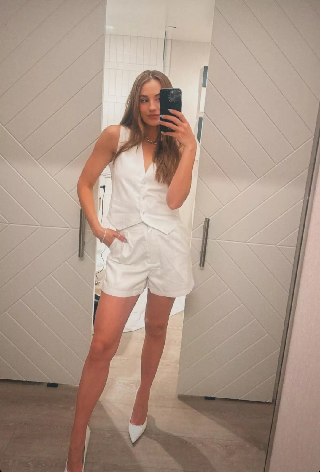 The legs are out today 