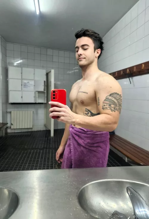 Waiting for you in the lockers ;) 