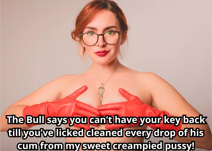 You promised to be a good boy! 