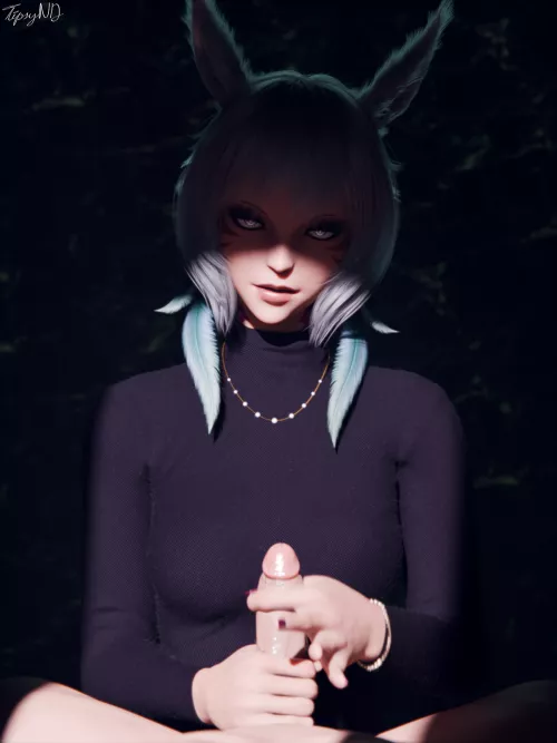 Y'shtola - Handjob [TipsyND] 