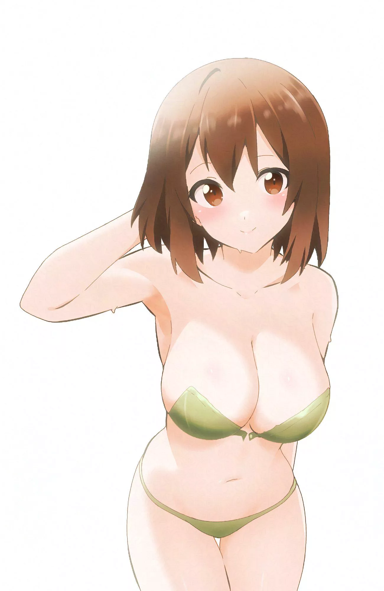 Yui in a bikini