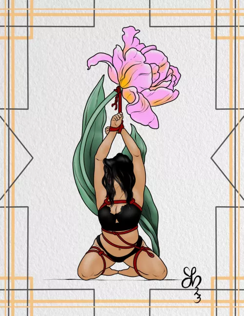 Bound Tulip, by me 