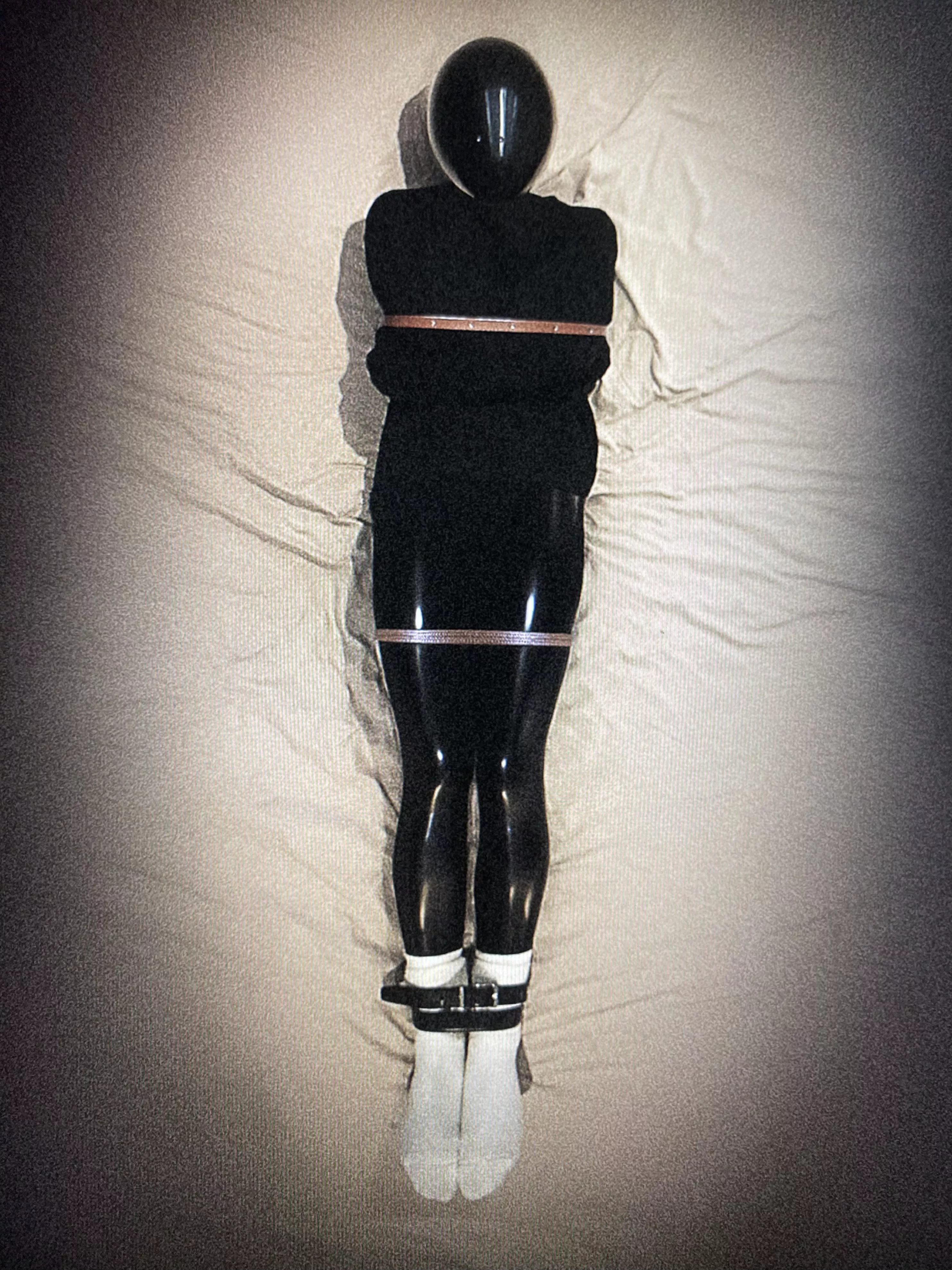 Consignments are tightly bound and left for an unspecified period of time. It helps mould them into a mindless fuckdoll.