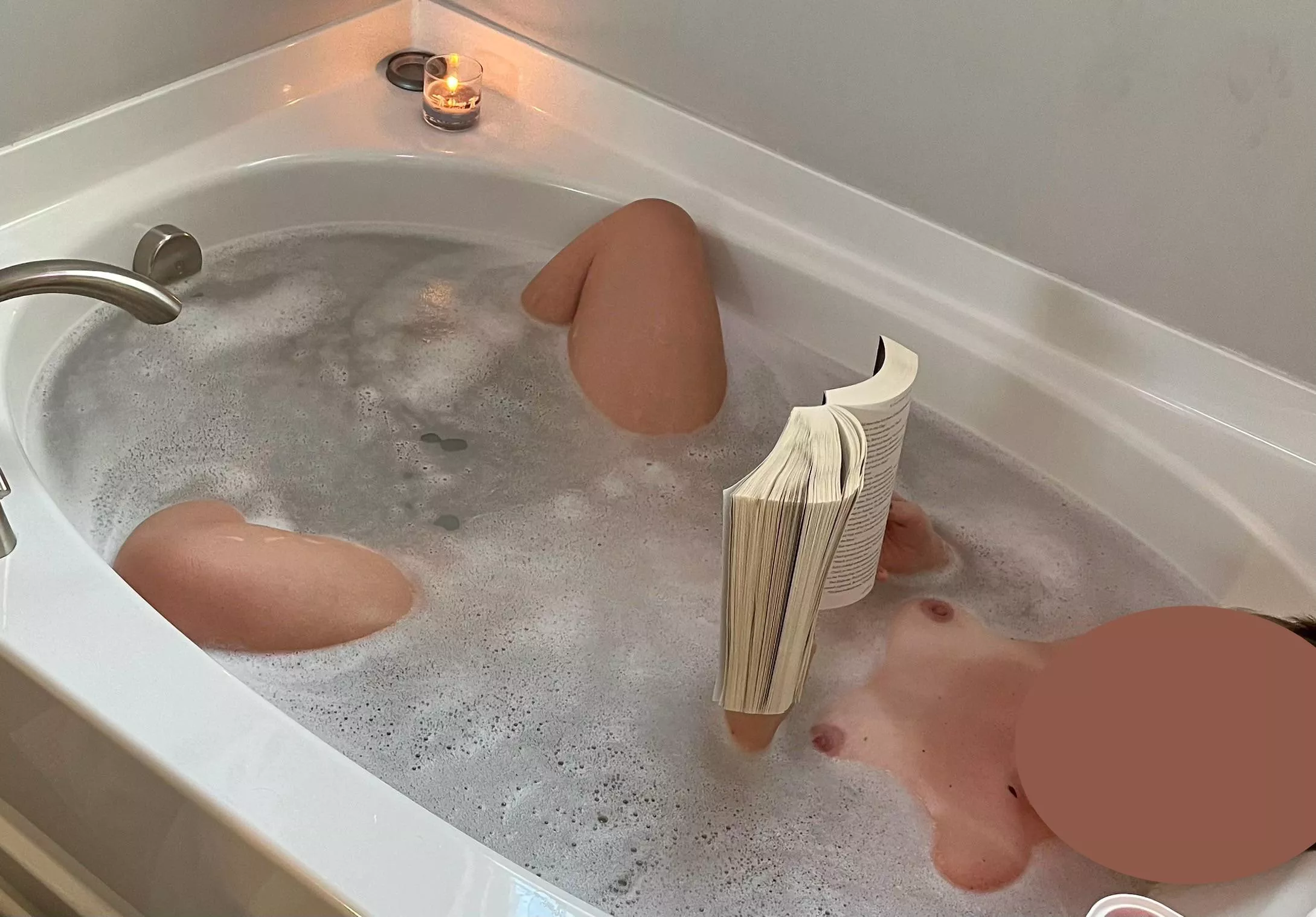 Enjoying a good book