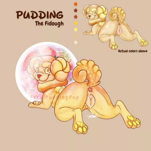 Fidough Pinup [F] (FeralPuddingPup)