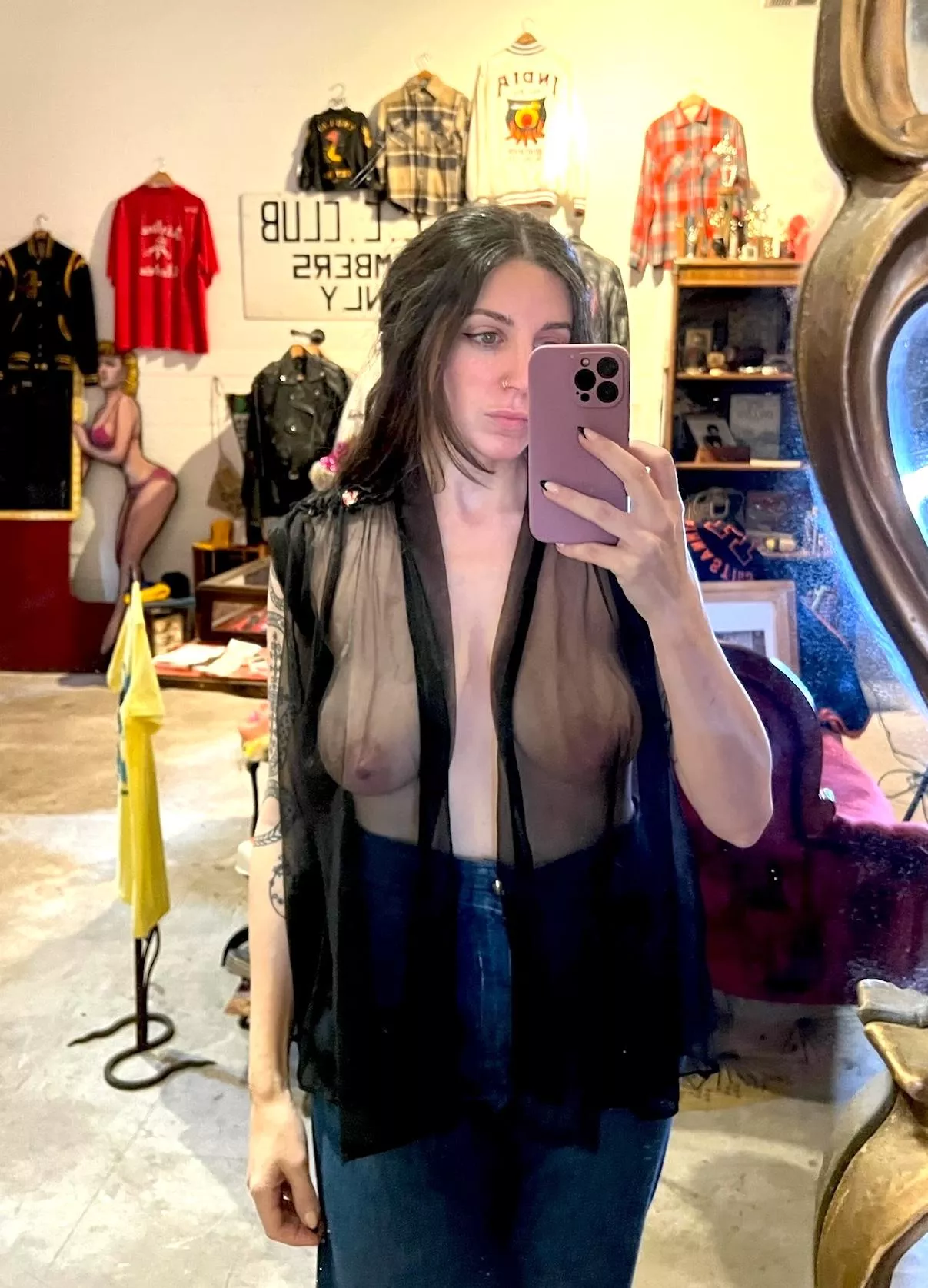 For some reason this top is a hit on date night