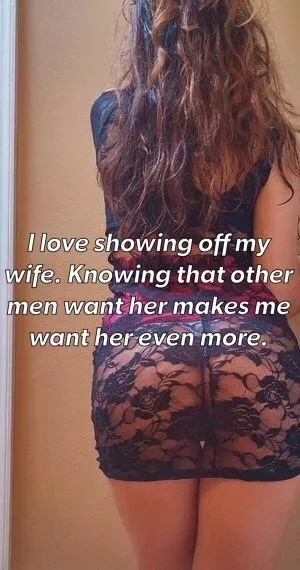 Hot wife showing off