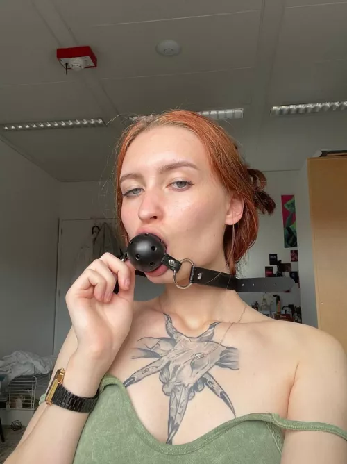 I want my mouth to always be busy