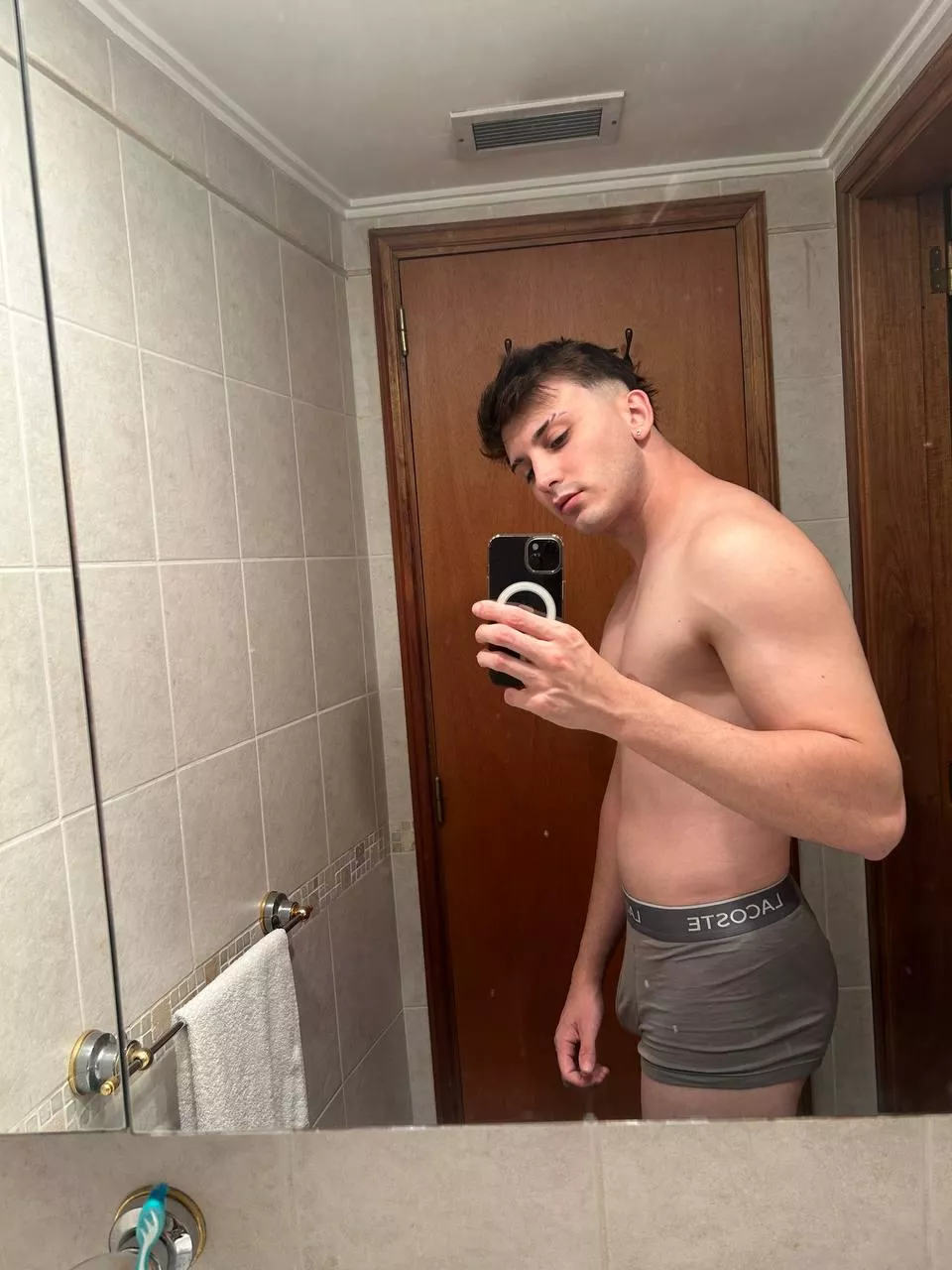 Little guy need waking up!