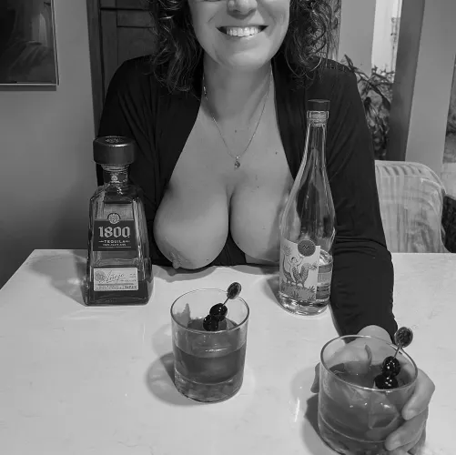 Mezcal and Tequila Old Fashioned