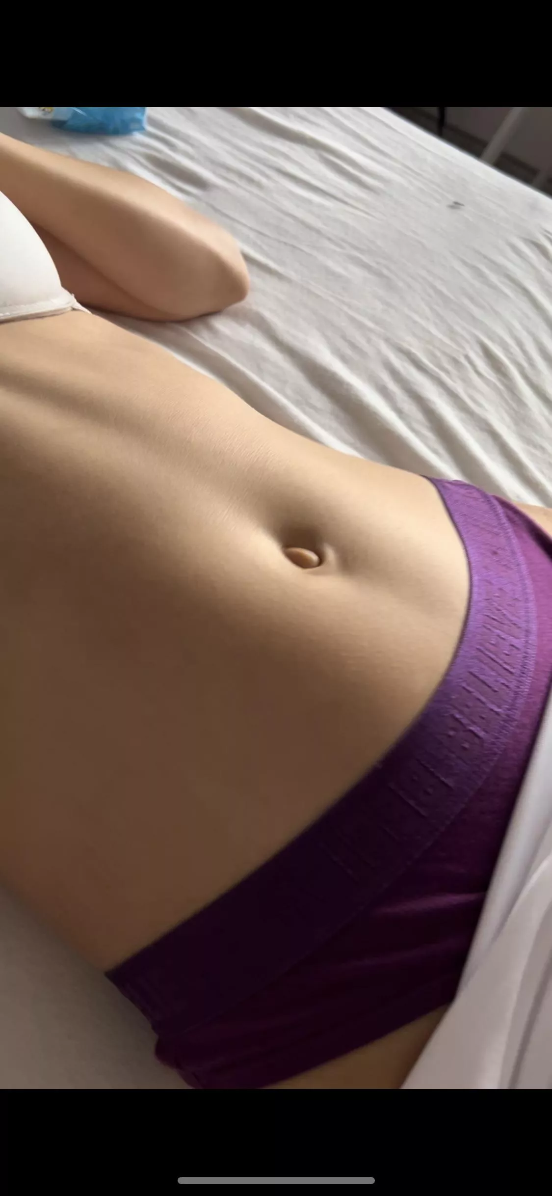 pressing my outie out 