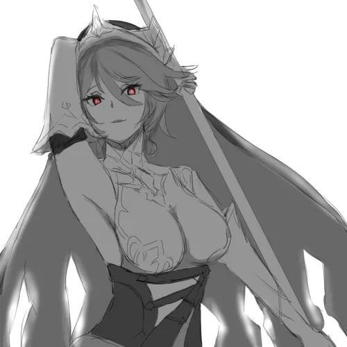 Rosaria from Genshin 