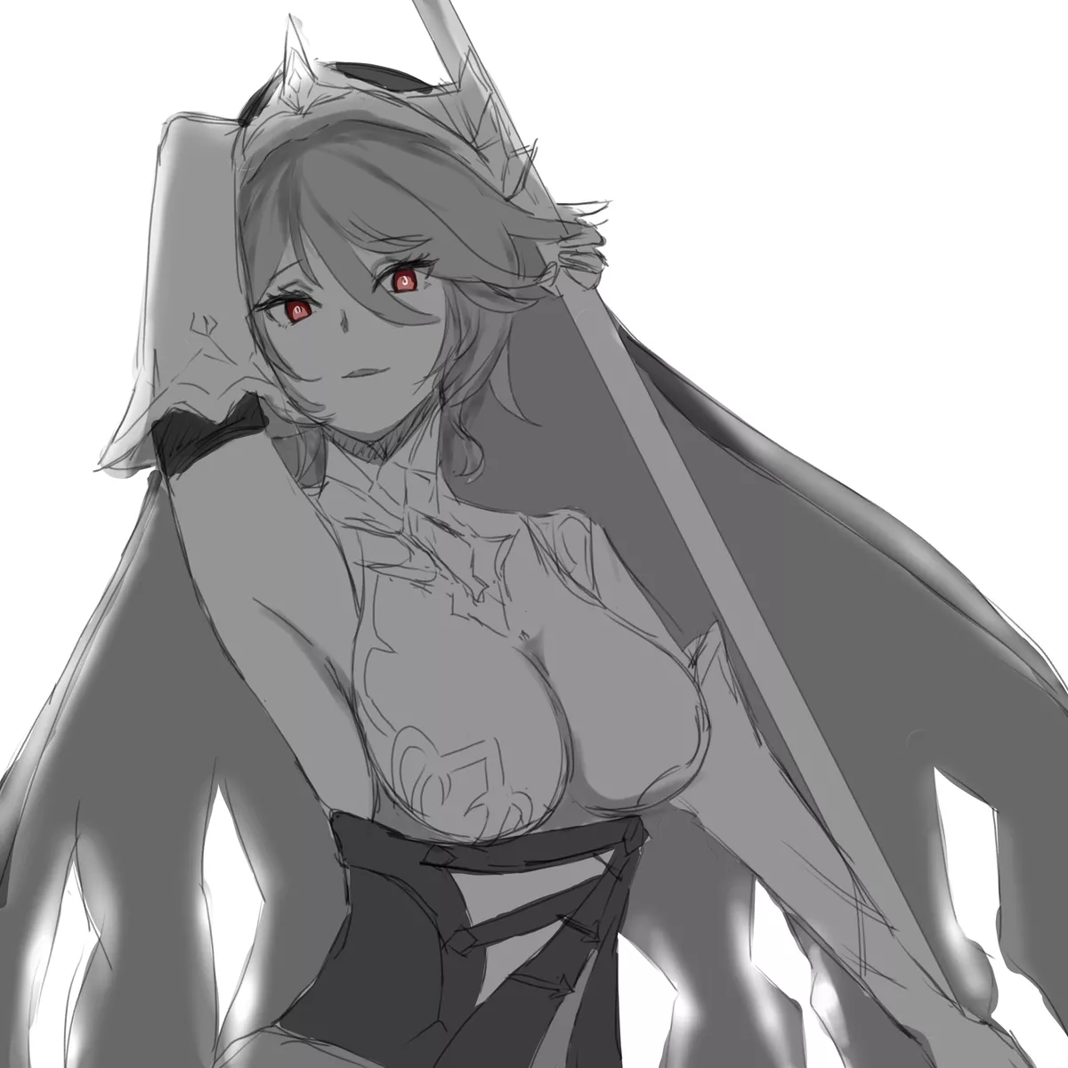 Rosaria from Genshin 