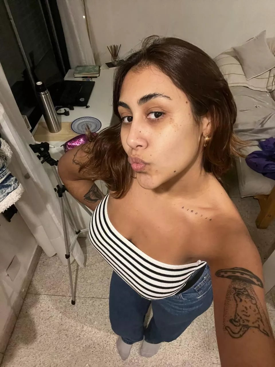 Sexy and classy brunette