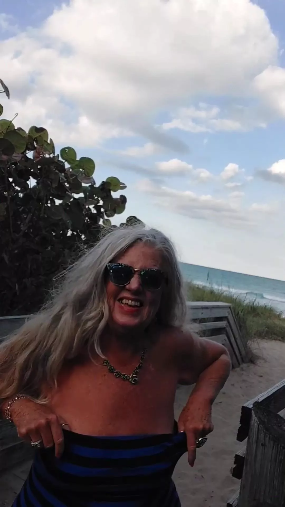 The sunset is fading