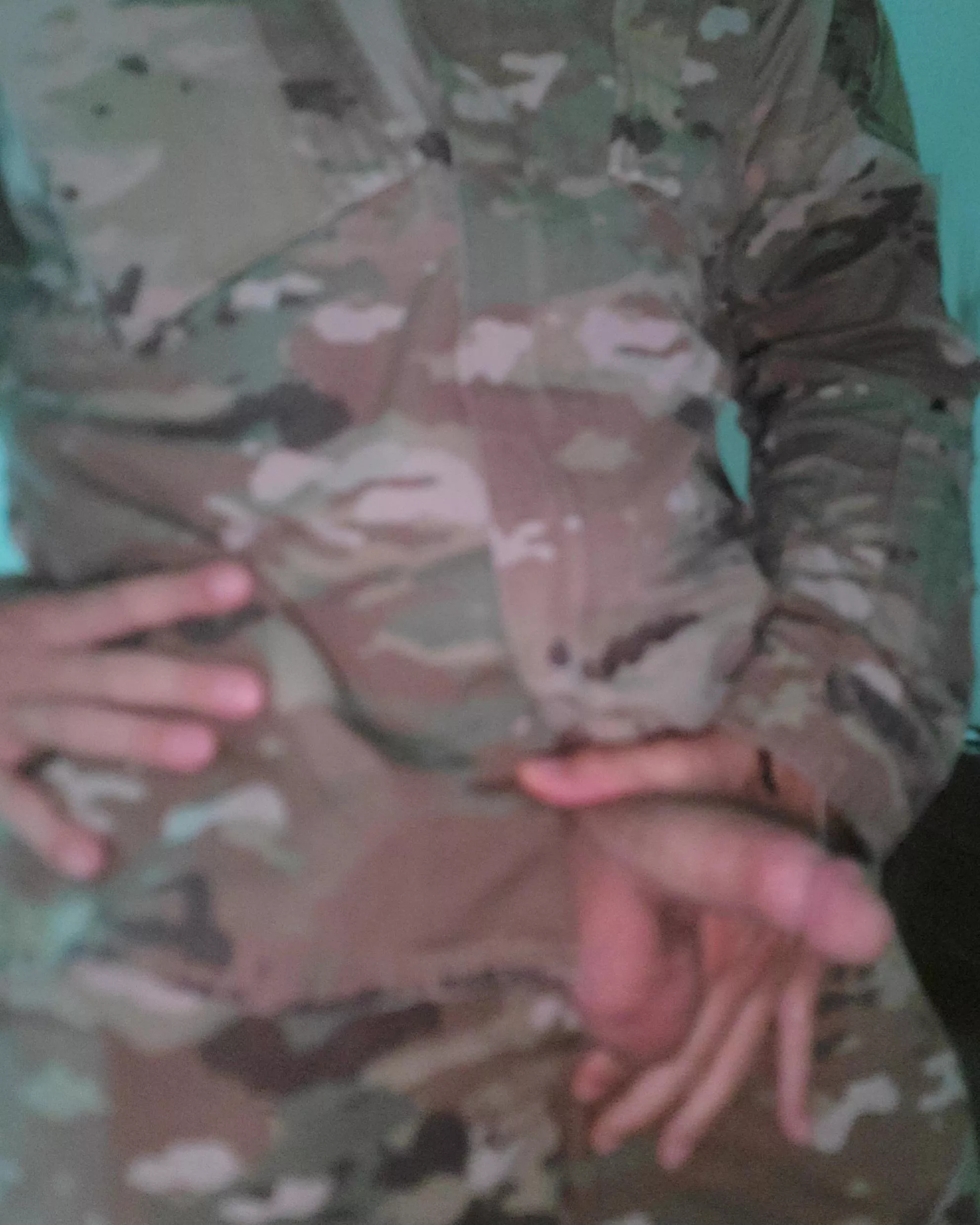 Whose taking care of this Soldier today [53]