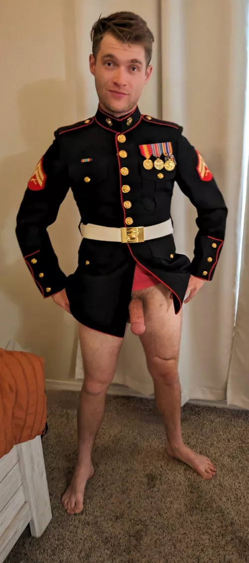 Aye Corporal or some shit 😅