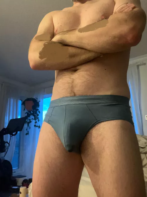 Blue briefs