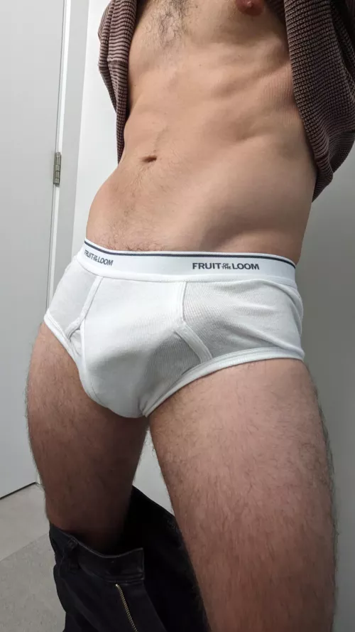 Bulging in my briefs tonight 