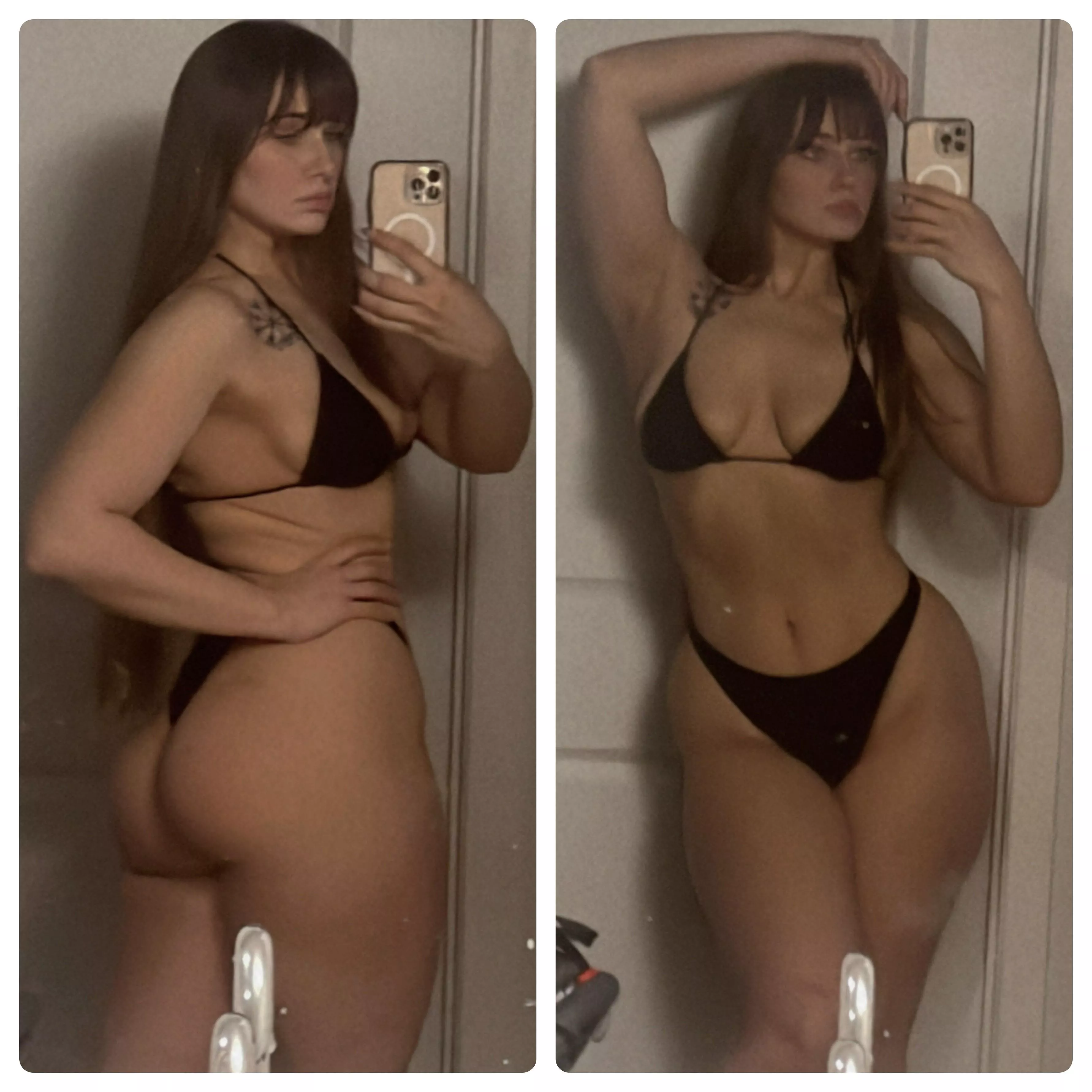 Even with my hip dips, I’m still 48” around.. that’s how you know I’m all ass