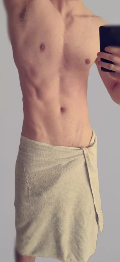 Fresh out of the shower 