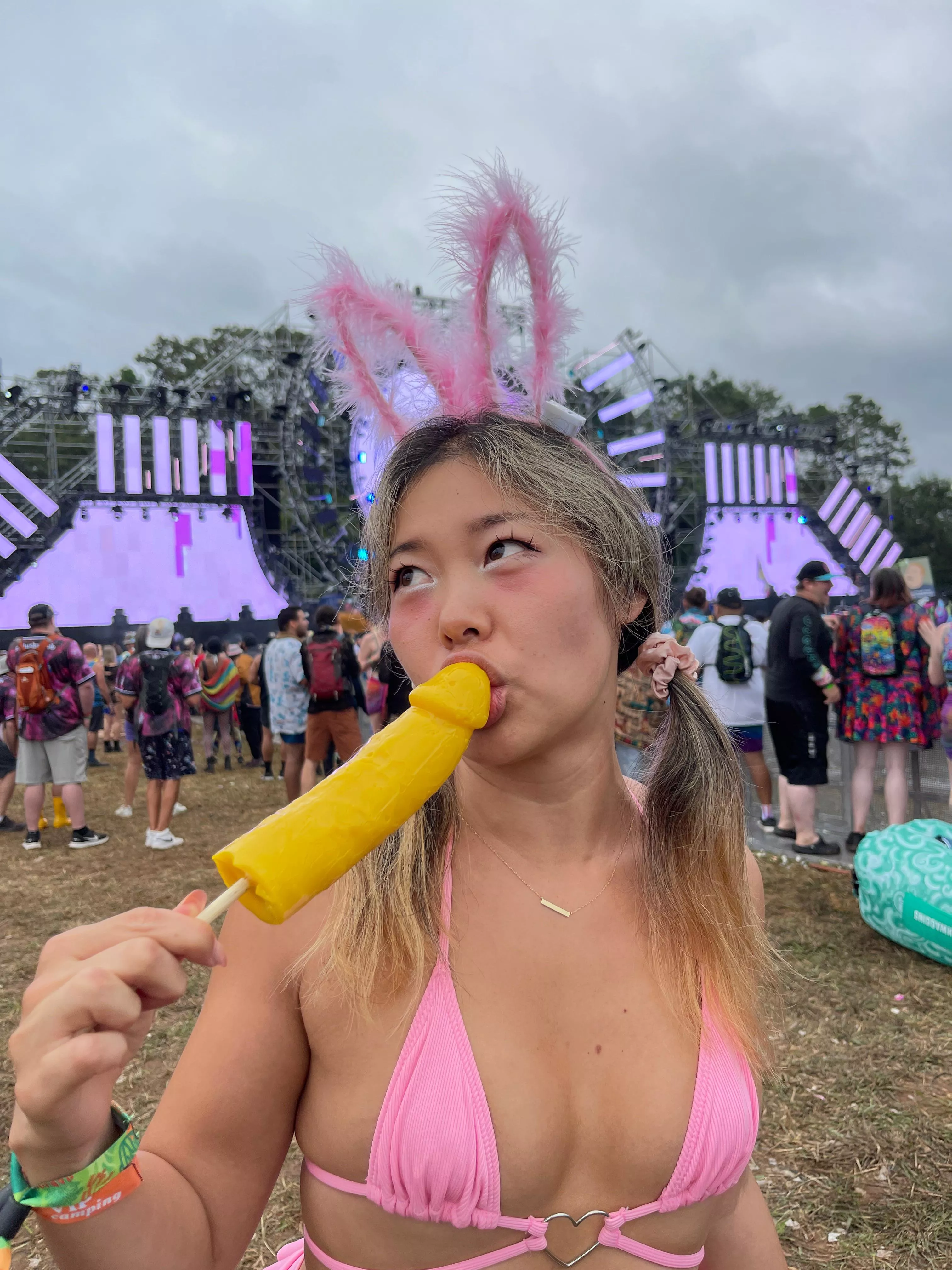 just a slutty little rave bunny