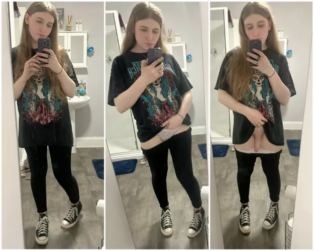 Lazy goth girl kinda day