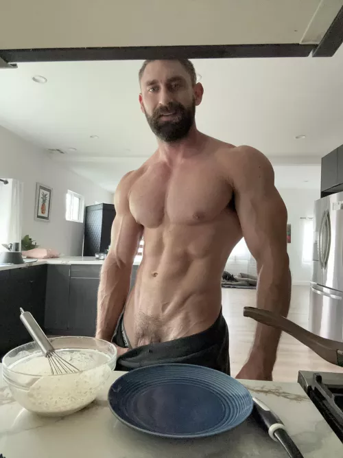 Making breakfast 🥞