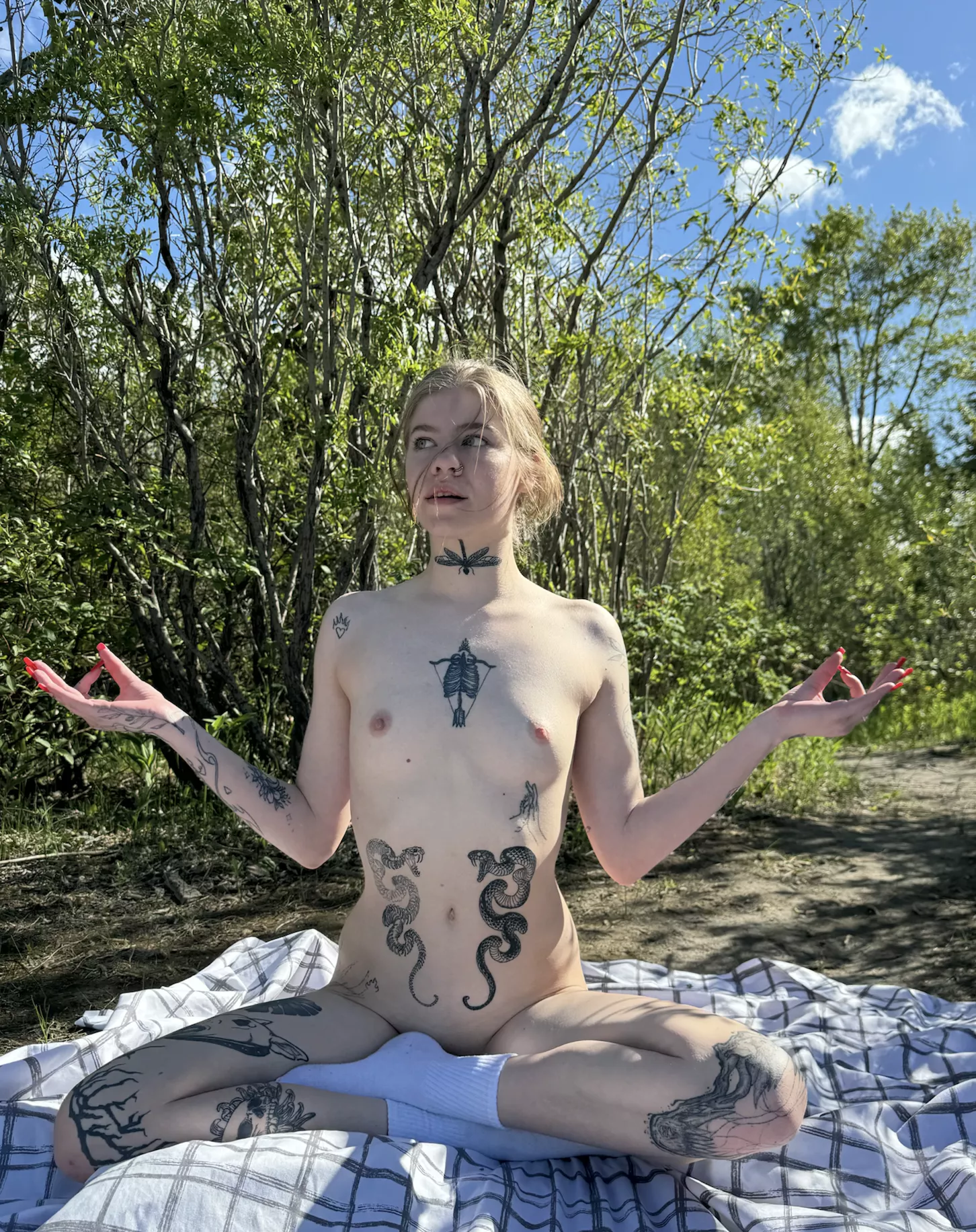 my favorite place in the park for yoga