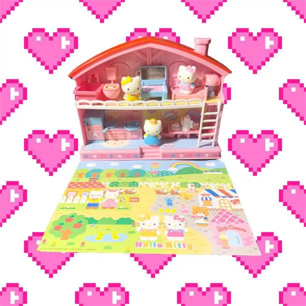 My new Hello Kitty playset!💕 Who else likes Hello Kitty?
