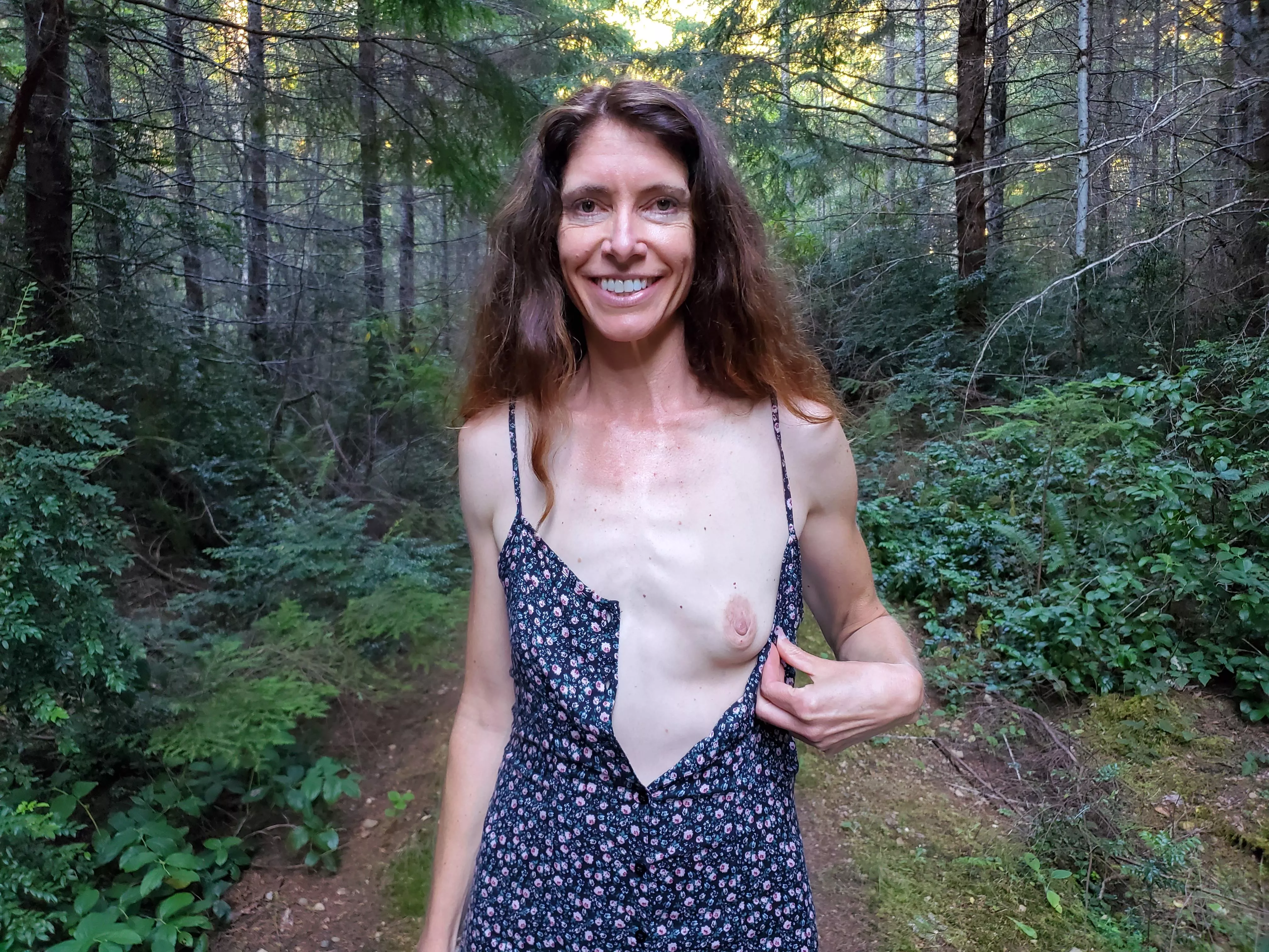 My wife showing...well, you know what she's showing.