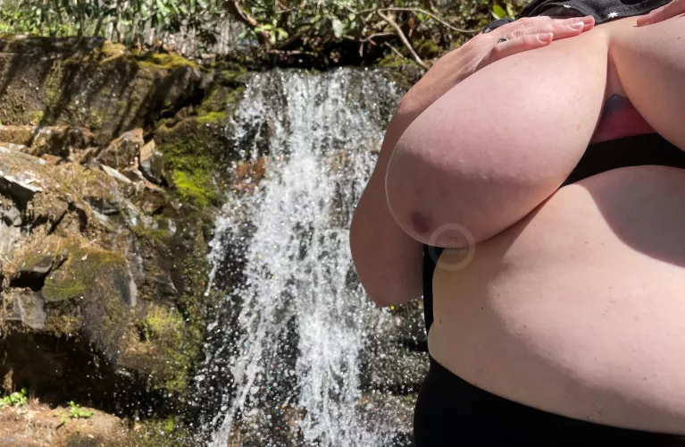 Out here chasing waterfalls!!! 