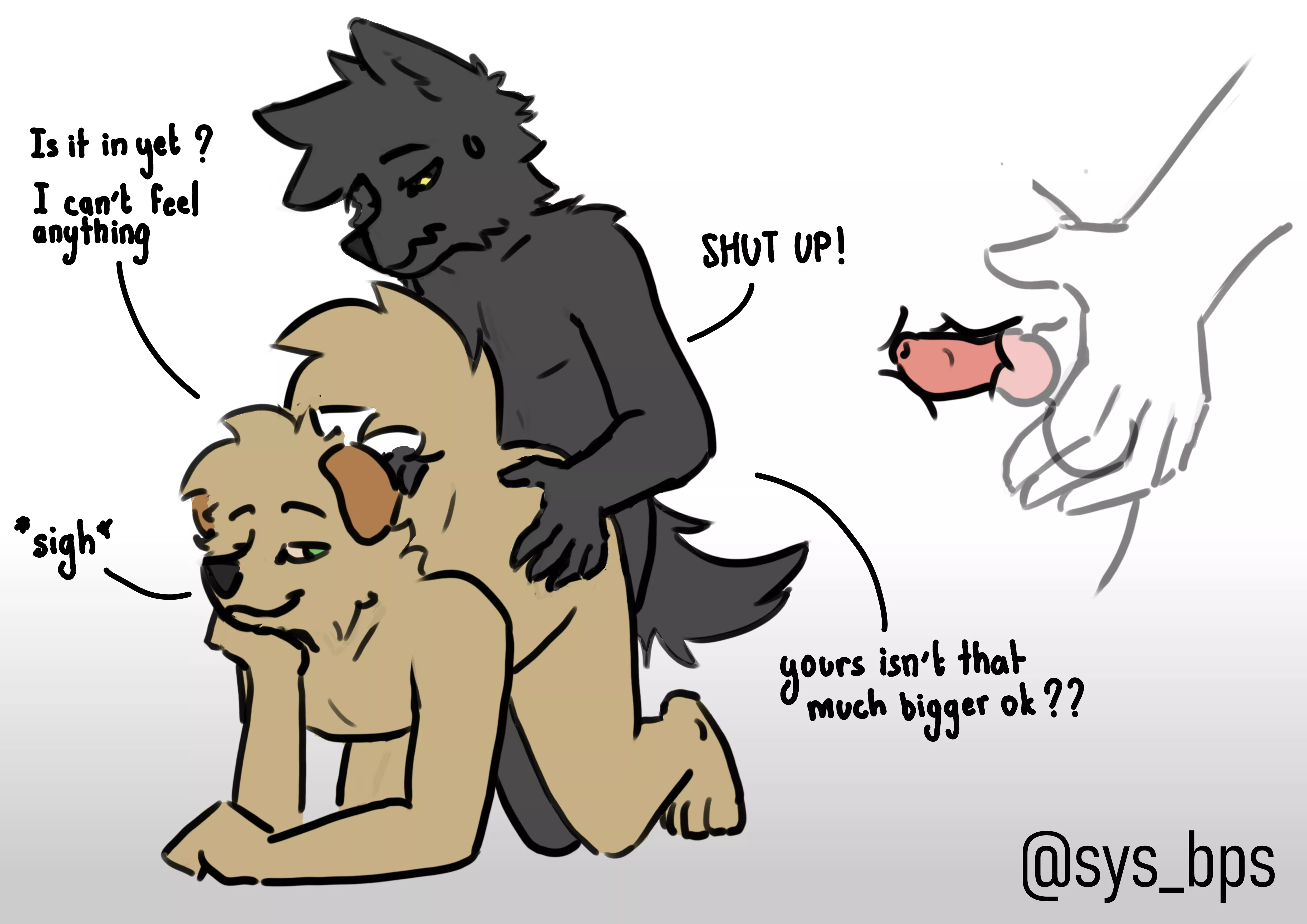 Small problems... (OC, @sys_bps)