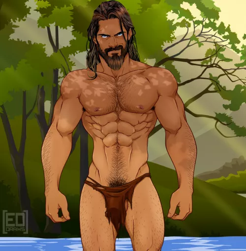 So Tarzan looks way hotter with facial hair.... 