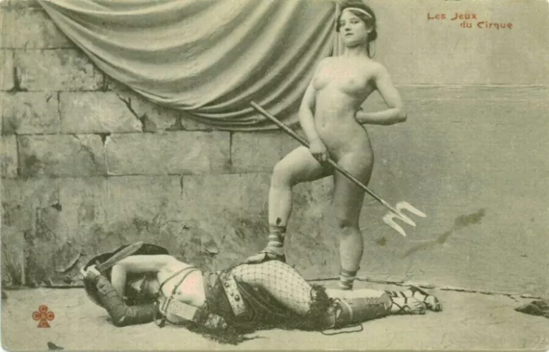 some odd French art nudes